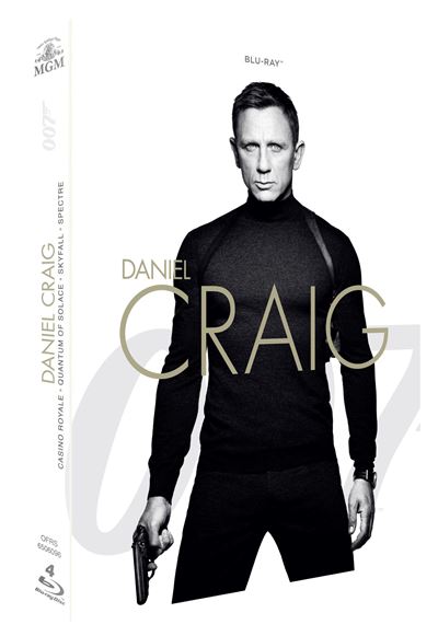 Coffret James Bond Daniel Craig 4 films Blu-ray