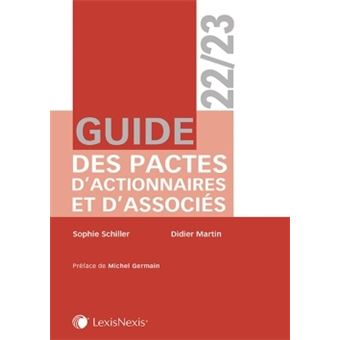 Guide des pactes d actionnaires et d associes 2022 2023