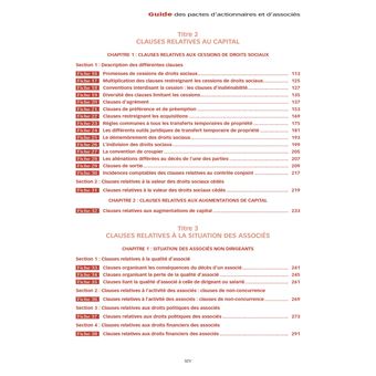 Guide des pactes d actionnaires et d associes 2022 2023