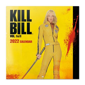 Calendrier mural 2022 Kill Bill