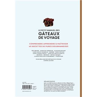 Le petit manuel des gâteaux de voyage