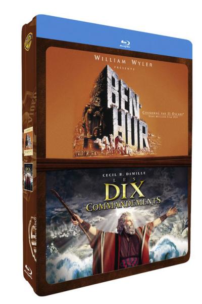 Ben-Hur - Les dix commandements - Coffret Blu-Ray