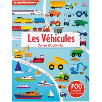 Les Véhicules - Cahier d'activités
