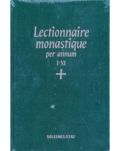 Lectionnaire Monastique (latin-français) Vol. 4 Temps Ordinaire ...