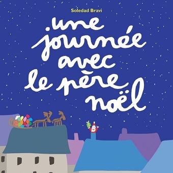 couverture de : Une journee avec le pere noel