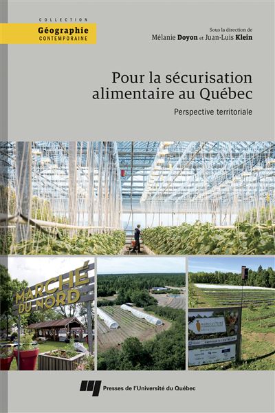 Pour la sécurisation alimentaire au Québec - Juan-Luis Klein - broché
