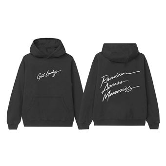 Sweat shirt hoodie Daft Punk Get Lucky unisexe Noir Taille M Exclusivité Fnac