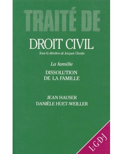 La famille, dissolution de la famille