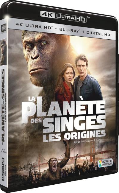 La Planète des Singes : Les origines Blu-ray 4K