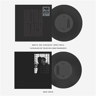 Ultra Black - Vinilo Negro Semitransparente 7"