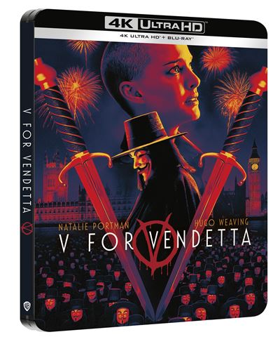 V pour Vendetta SteelBook® Blu-ray 4K Ultra HD