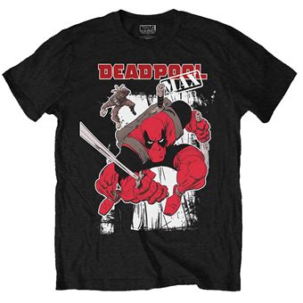 T-Shirt Unisex Deadpool Max Noir