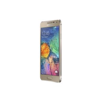 Samsung Galaxy Alpha - 4G smartphone - RAM 2 Go / Mémoire interne 32 Go - écran OEL - 4.7" - 1280 x 720 pixels - rear camera 12 MP - or givré