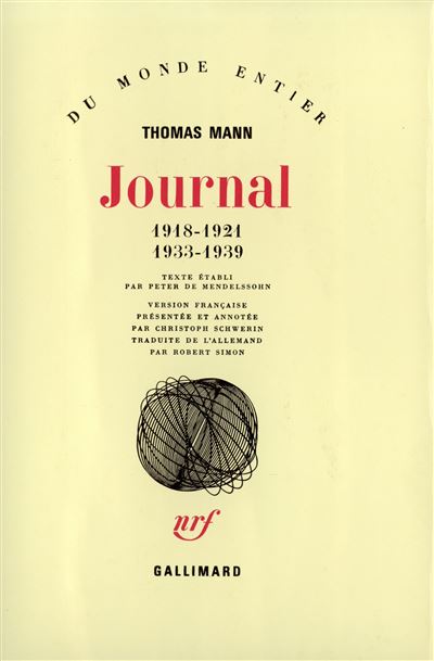 Journal 1918-1921 1933-1939