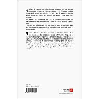 Parcours de guerre d'un FFL