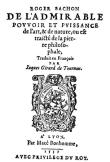 L'admirable pouvoir et puissance ou il est traite de la pierre philosophale