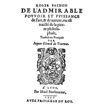 L'admirable pouvoir et puissance ou il est traite de la pierre philosophale