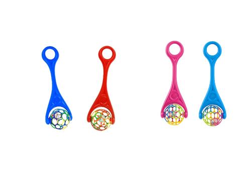 Oball 2-in-1 Speelgoed Roller roze of blauw K81091