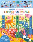 1000 premières gommettes formes - bébés animaux