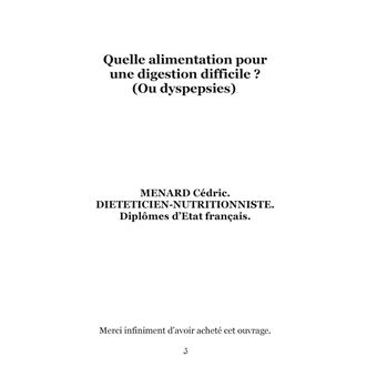 Quelle alimentation pour une digestion difficile (ou dyspepsies) ?
