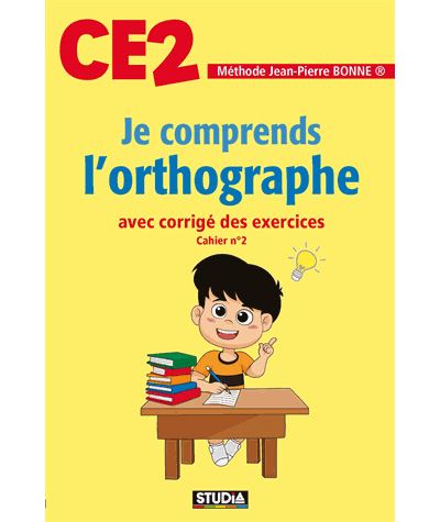 Je comprends l'orthographe CE2