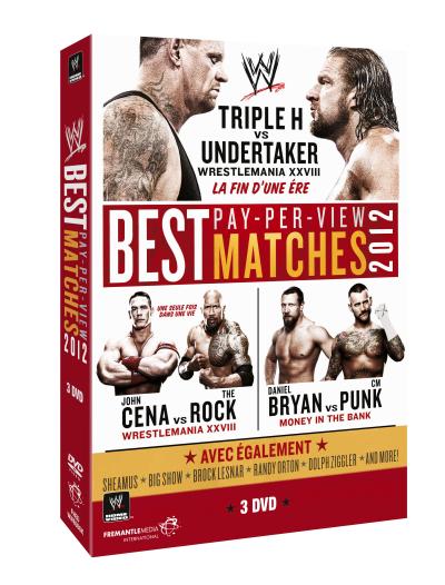 Best Pay-Per-View Matches 2012 Coffret 3 DVD