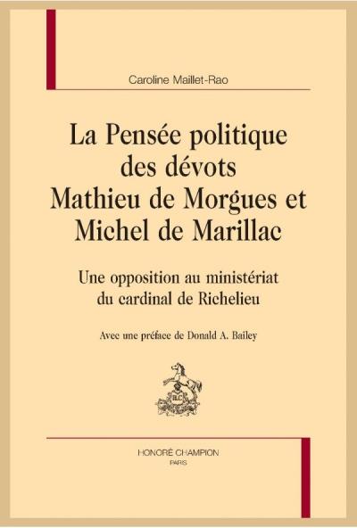 La pensée politique des dévots