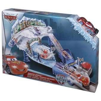 Disney Cars Ice Racers Snowdrift deals Spinout Track Set