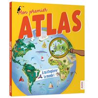 Le Grand Atlas Du Monde - Collectif - Beau Livre D'occasion En état Correct