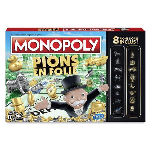 Gami Monoploy Pions En Folie Hasbro Gaming