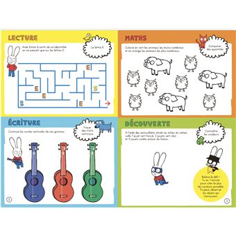Les incollables - Cahier de vacances Simon - De la MS à la GS - 4-5 ans