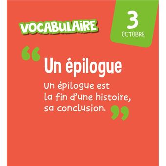 Les incollables - Mini calendrier - Toute mon année de CM2