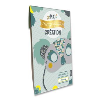 Ma magnifique création - mon masque de koala en liberty
