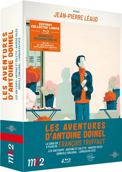 Coffret Les Aventures d'Antoine Doinel Blu-ray
