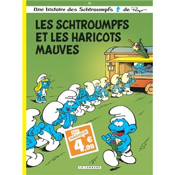 Les Schtroumpfs Lombard - Tome 35 - Les Schtroumpfs et les haricots mauves / Edition spéciale (Indis