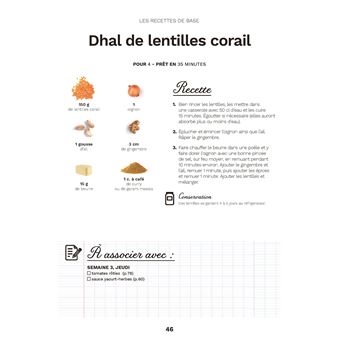 Je cuisine pour la semaine - Light