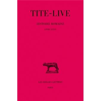 Histoire romaine. Tome XXVI : Livre XXXVI