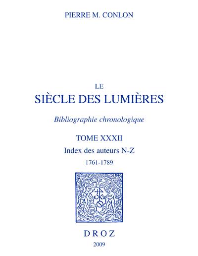 Le siècle des Lumières