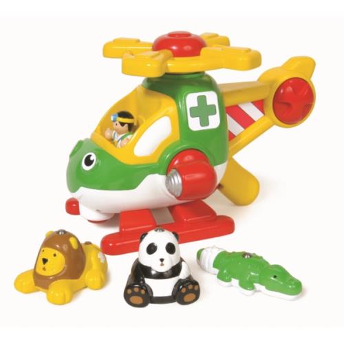 Harry l'hélicoptère de secours pour animaux Wow Toys