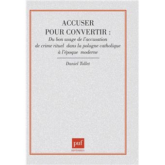 Accuser pour convertir : du bon usage de l'accusation de crime