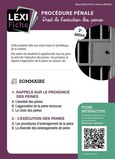 Procédure pénale (2e edition) - Mikaël Benillouche - broché