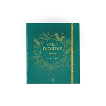 Mes recettes - Album à remplir