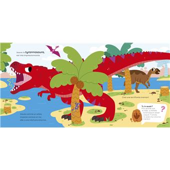 Tyrannosaure montre les crocs !