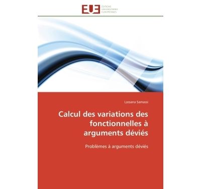 Calcul des variations des fonctionnelles à arguments déviés