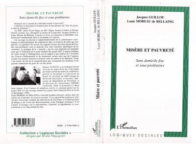 Misere et pauvrete sans domicile fixe et sous-proletaires