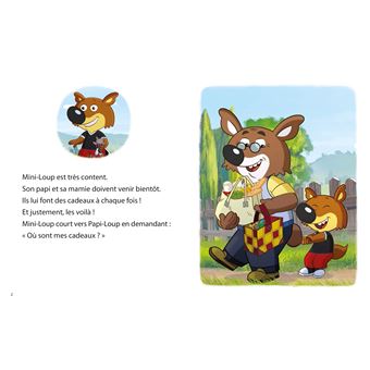 Premières lectures : Mini-Loup c'est pas juste !