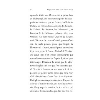 Moyen court et très-facile de faire oraison