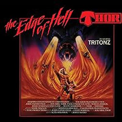 The Edge Of Hell Vinyle Rouge Marbré