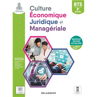 Culture économique, juridique et managériale (CEJM) 2e année BTS (2021) - Pochette élève