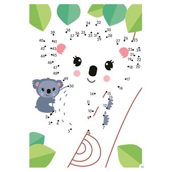 Je relie les points de 1 à 60